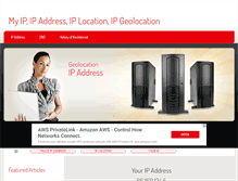 Tablet Screenshot of ipaddress24.com